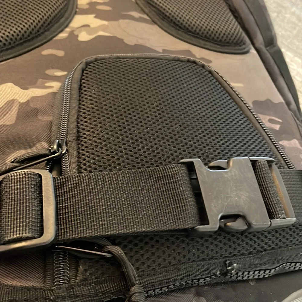 Tactical Camo Backpack – Black Camo - Picture 7 of 8